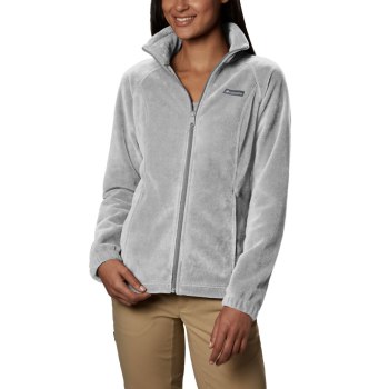 Columbia Ženske Jakne - Benton Springs Full Zip Fleece Sive | PHAG-82476
